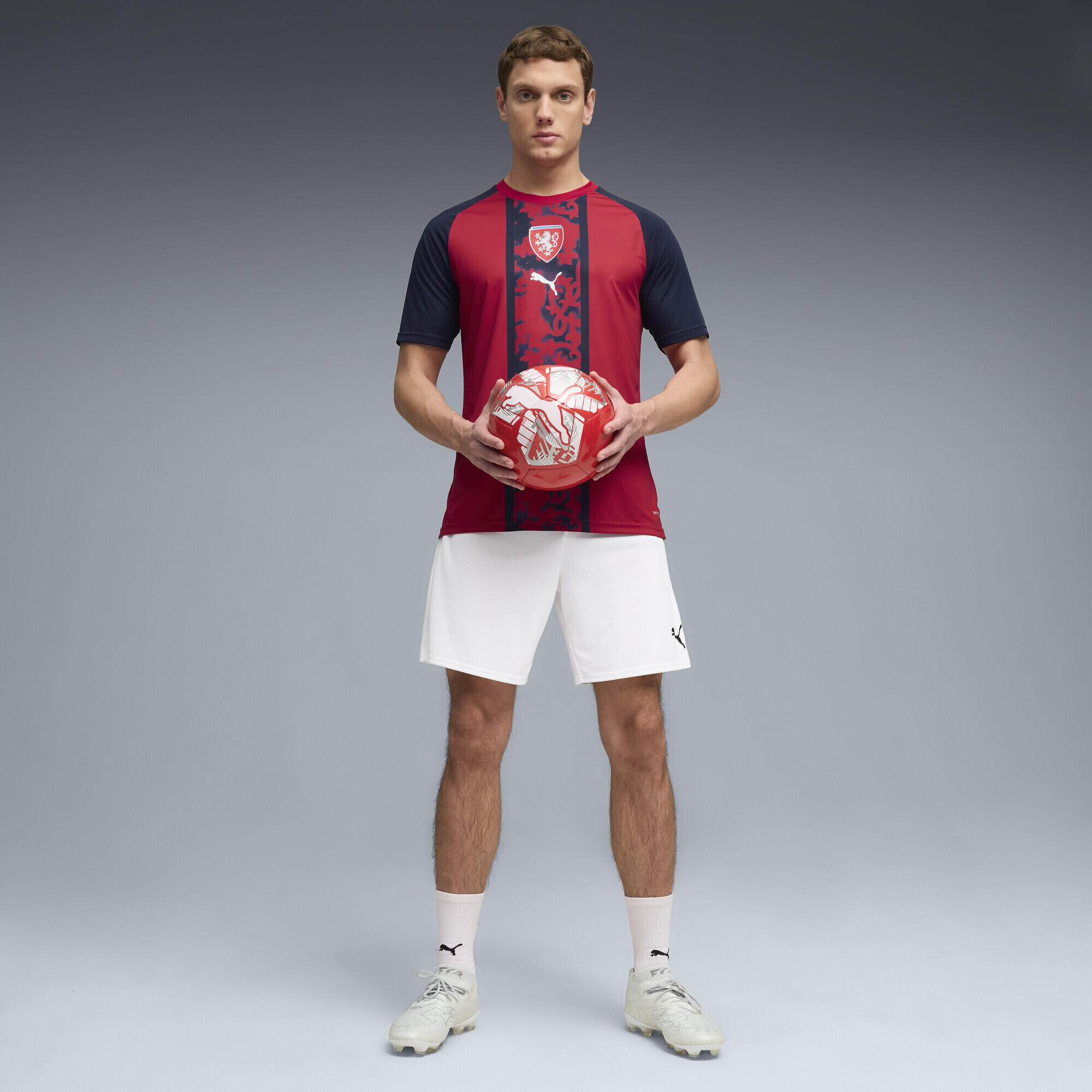 Tsjechië warm-up-shirt voor heren PUMA 4/5
