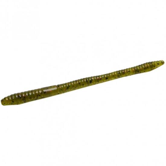 Leurre Souple Zoom Finesse Worm 11,4 cm Watermelon & Red, par 20