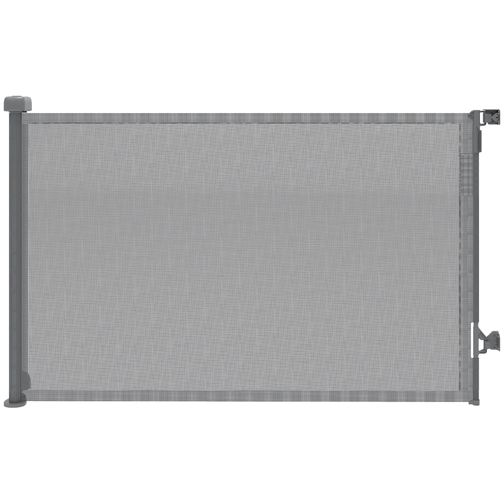 Barrera para Perros PawHut 149x9x93 cm Gris 1/5