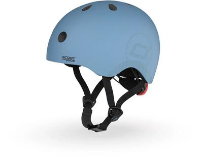 Kinderhelm steel m-l (55-59cm)