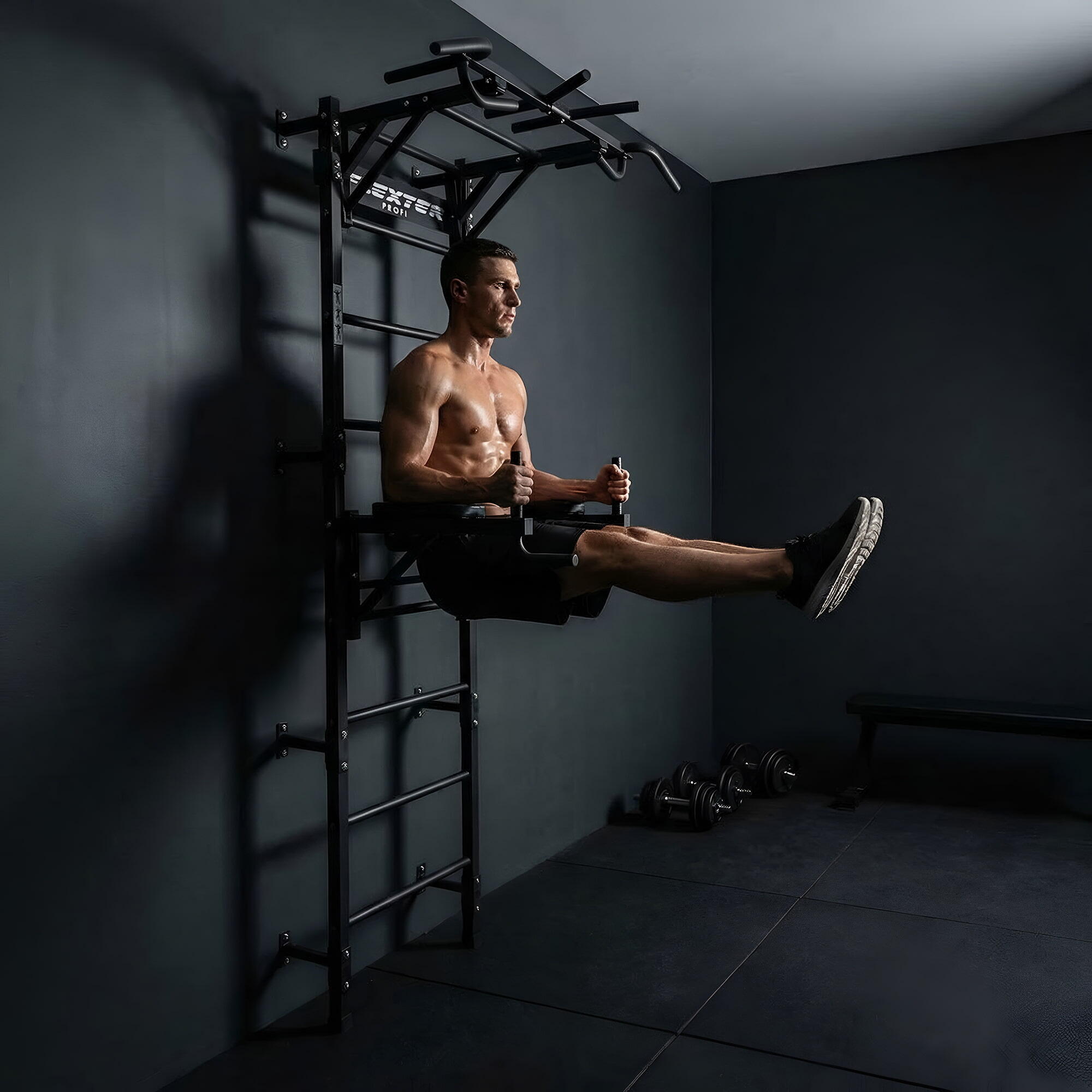 Échelle de gymnastique Bro noir 7/7