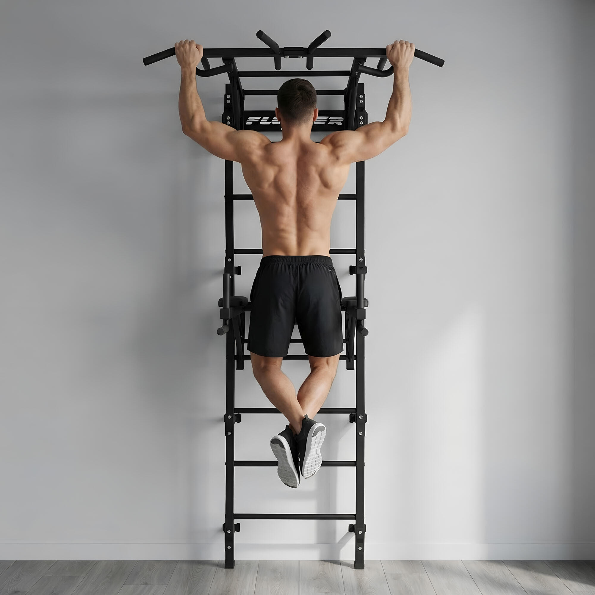 Échelle de gymnastique Bro noir 6/7