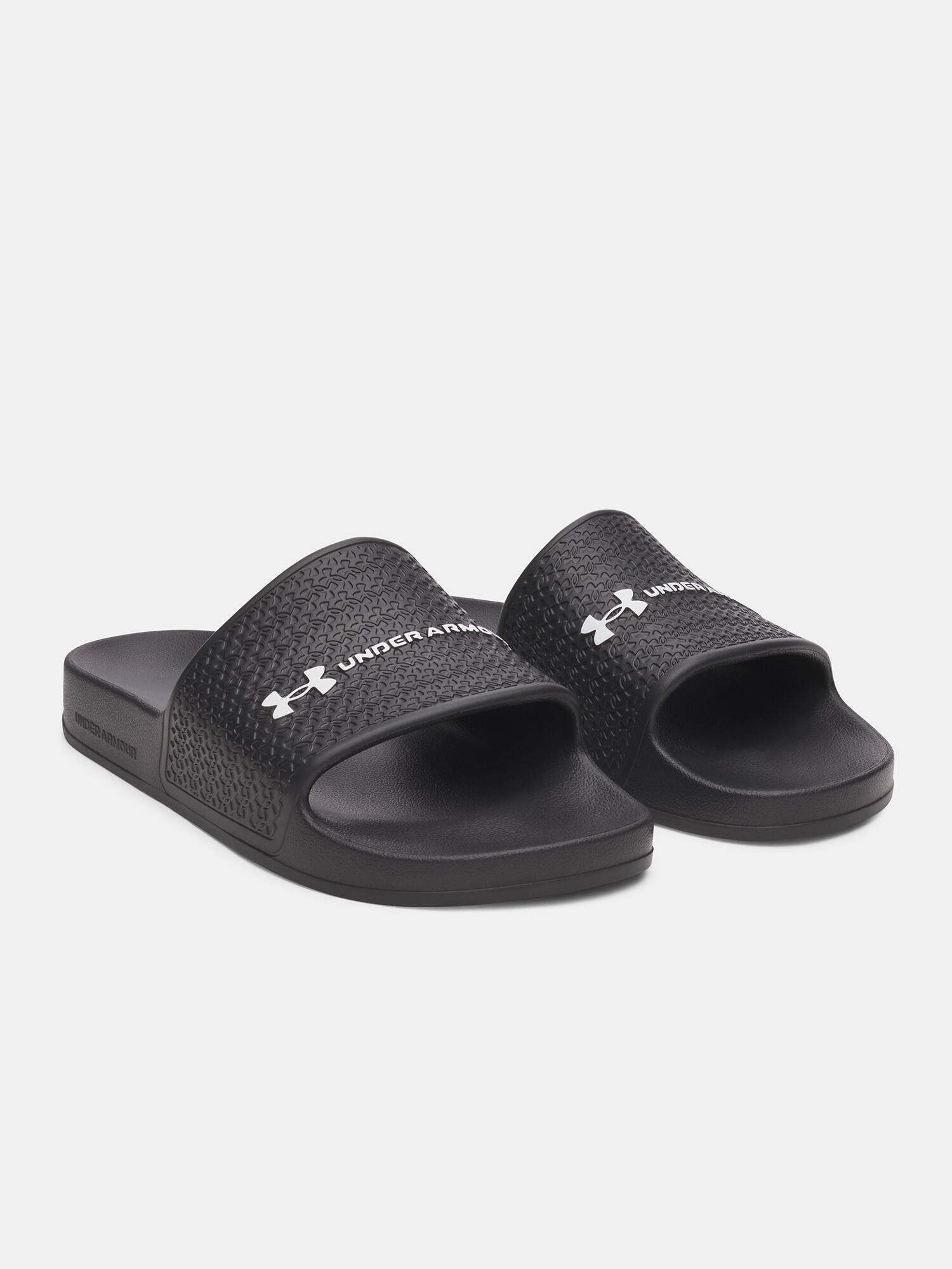 Chanclas para hombre Under Armour ARMR Shower negro/negro/blanco 3/7
