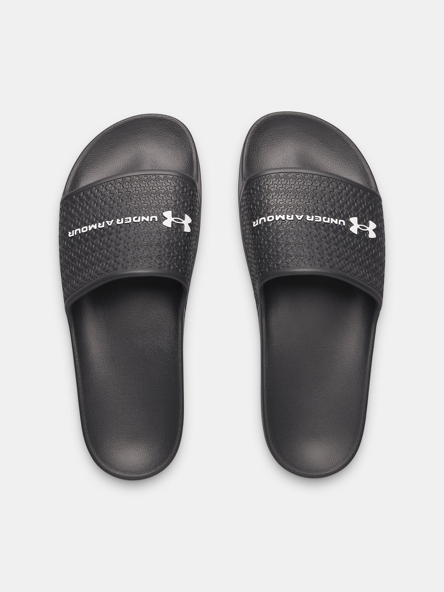 Chanclas para hombre Under Armour ARMR Shower negro/negro/blanco 5/7