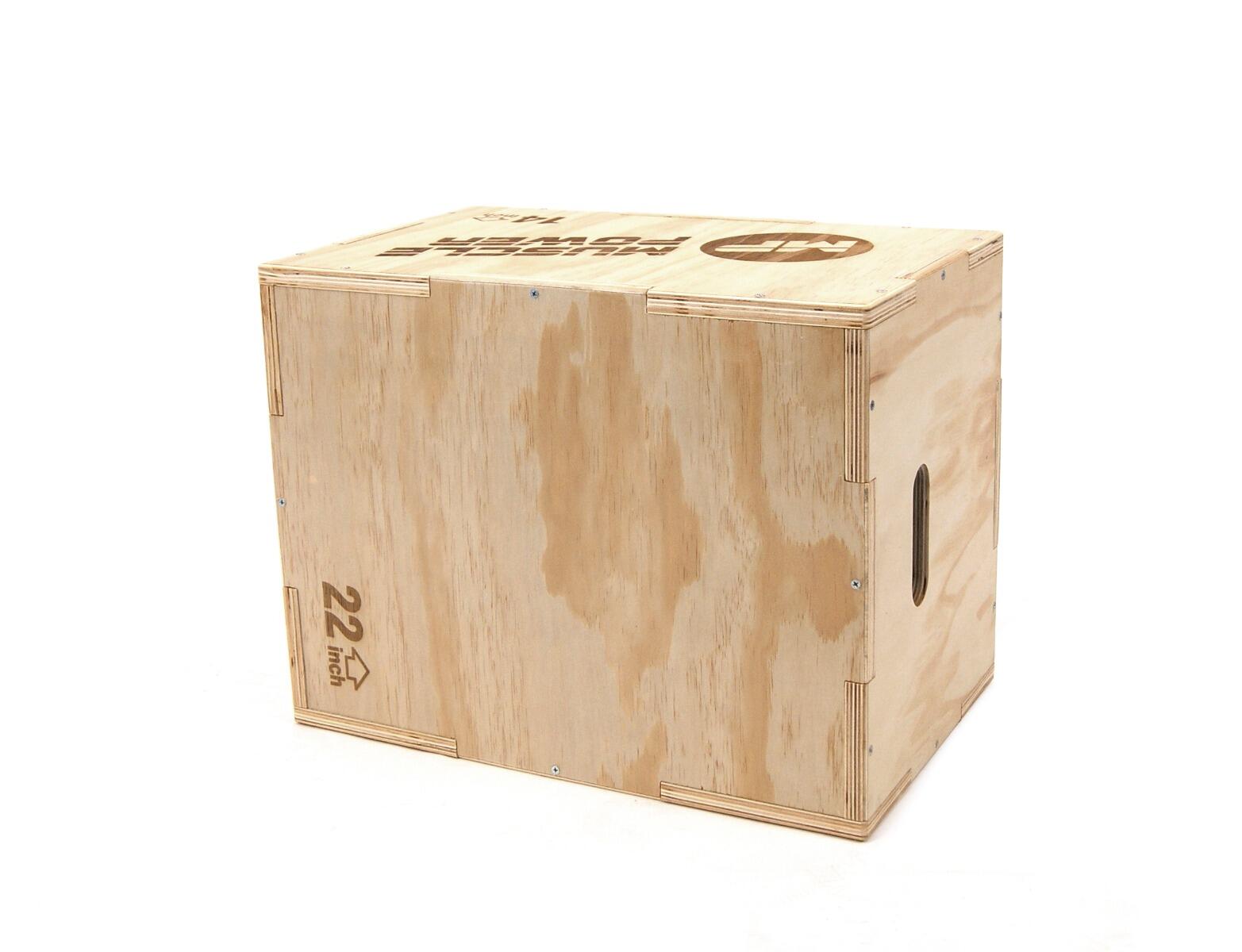 Muscle Power Plyo box hout klein MP1062 3/7
