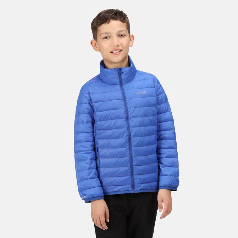 Hillpack Veste de randonnée isolée garnie de duvet pour enfant - Bleu