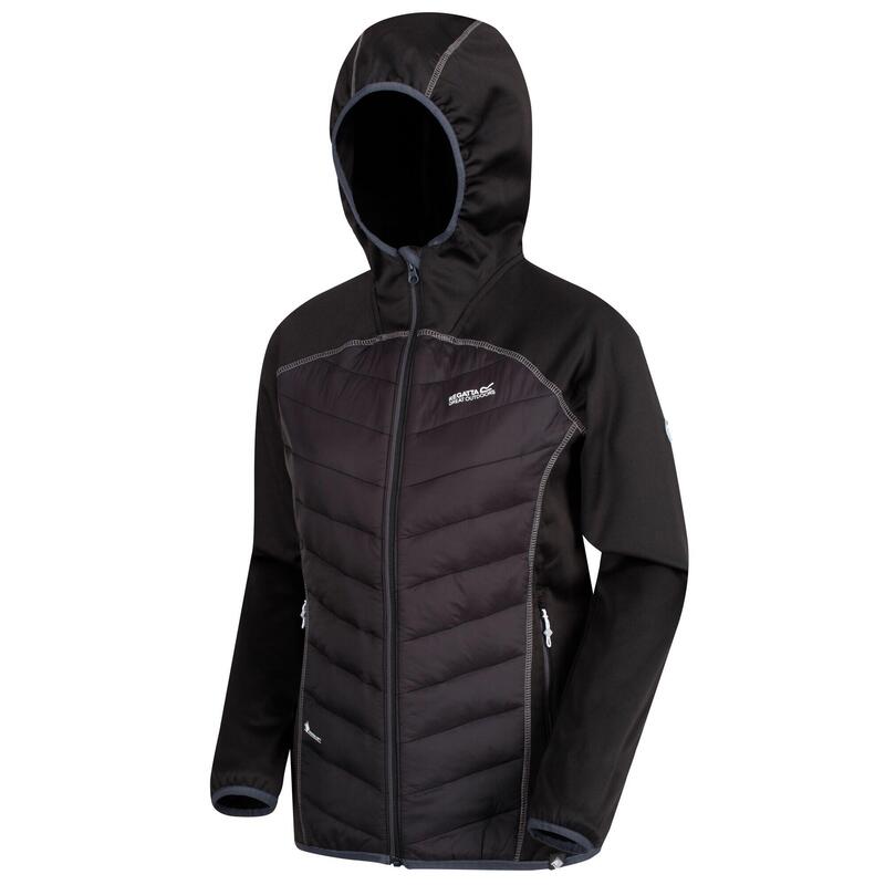 Andreson IV Femme Randonnée Veste - Noir / gris foncé
