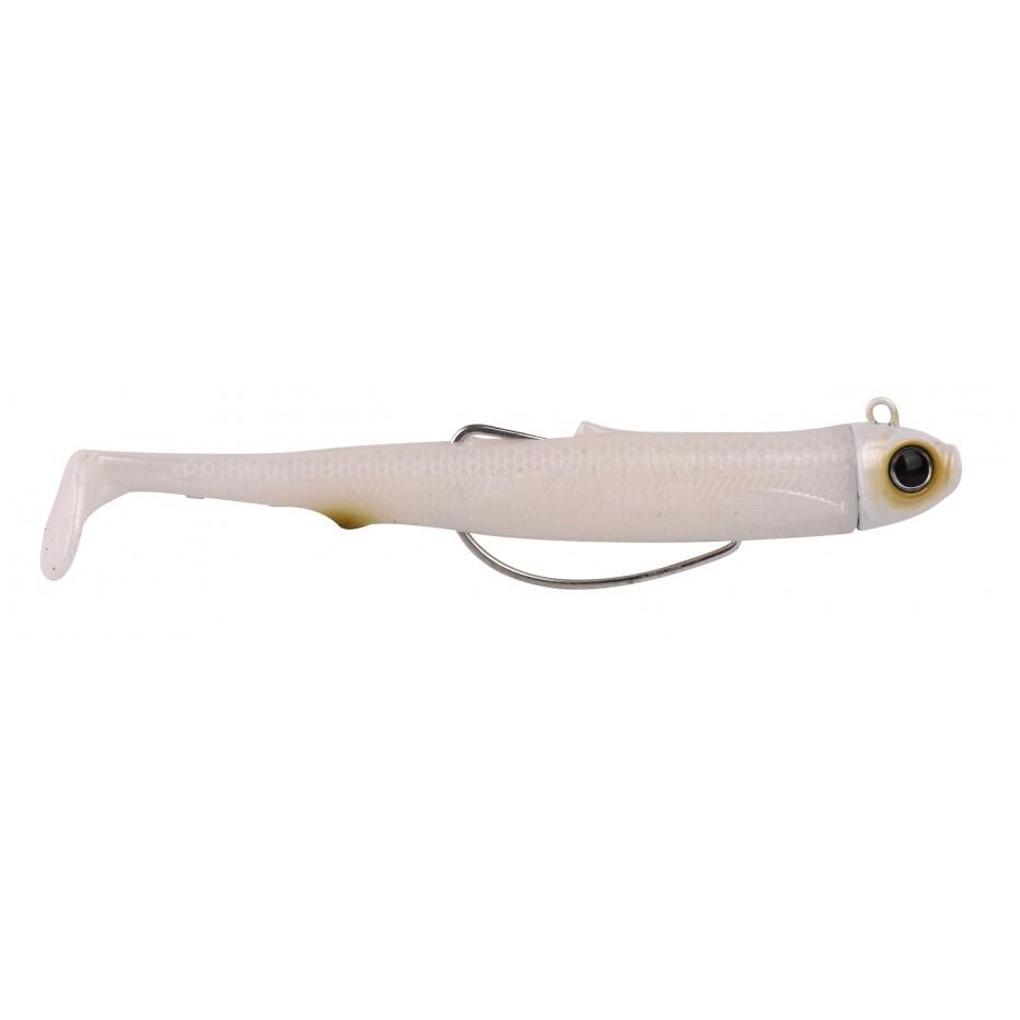 Leurre Souple Spro Gutsbait Salt! 8 cm - 15 g - White Minnow 1/1