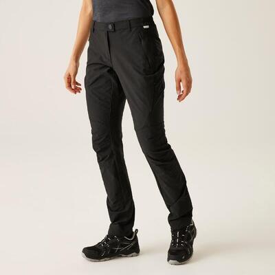 Broek hiking dames waterafstotend uv-bescherming 40+