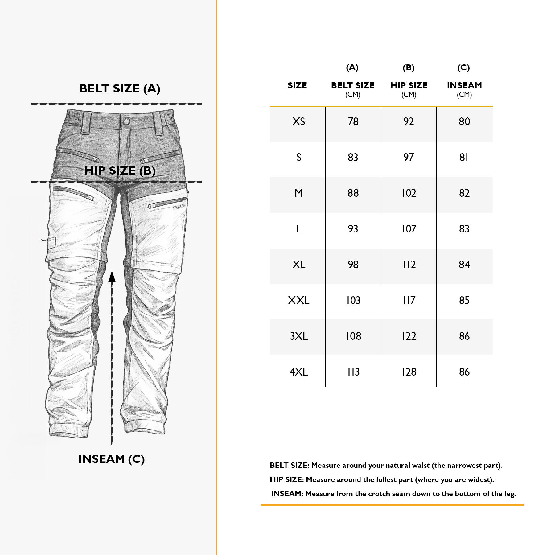 Outdoorbroek Wandelen Man Lofoten Waterafstotend 5/7