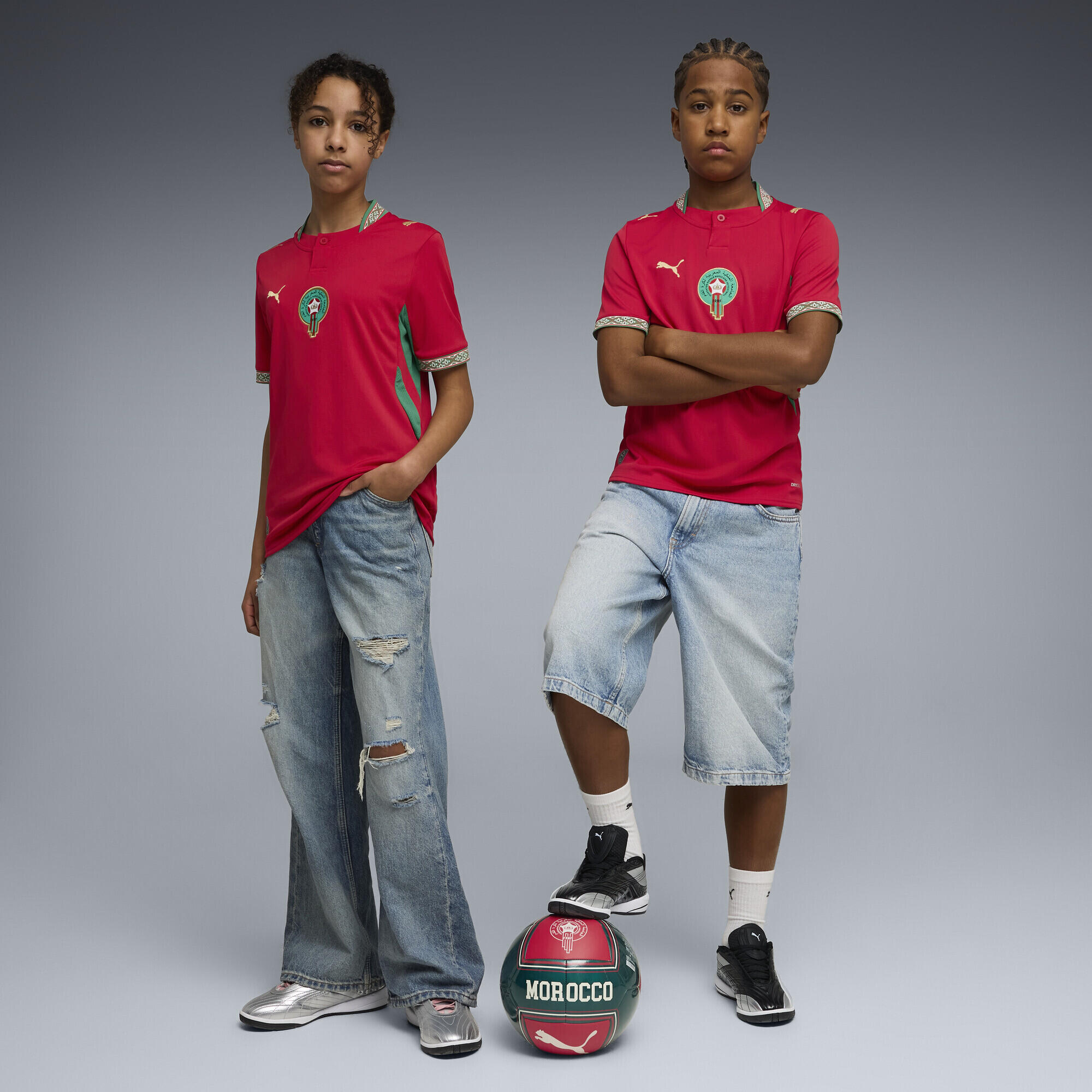 Camiseta Marruecos 1.ª equipación 2026 Niño PUMA 4/6