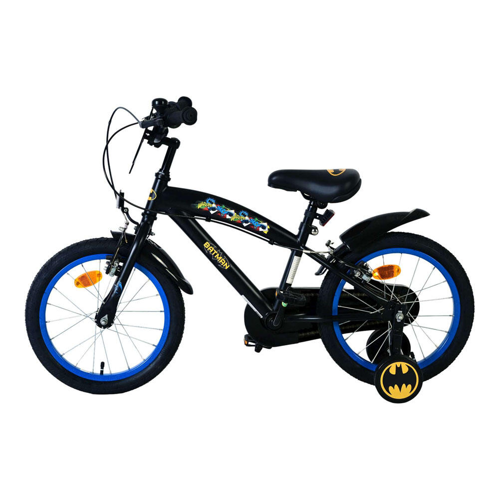 Batman kinderfiets - jongens - 16 inch - zwart - 2 handremmen 5/7