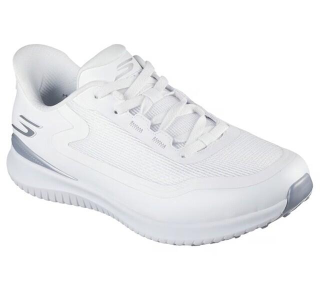 Skechers Slip-Ins Go Golf Flight Wit Zilver - Dames Schoenen 4/5