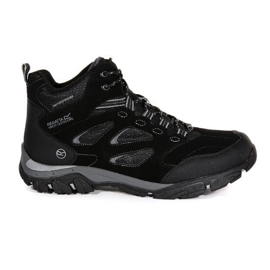 Scarpe da trekking da uomo Regatta Holcombe Iep impermeabili nere