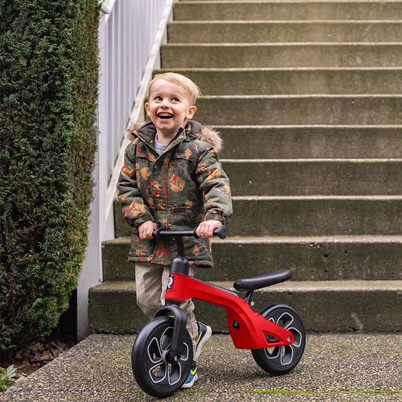 Balance bike Qplay Tech Rosu