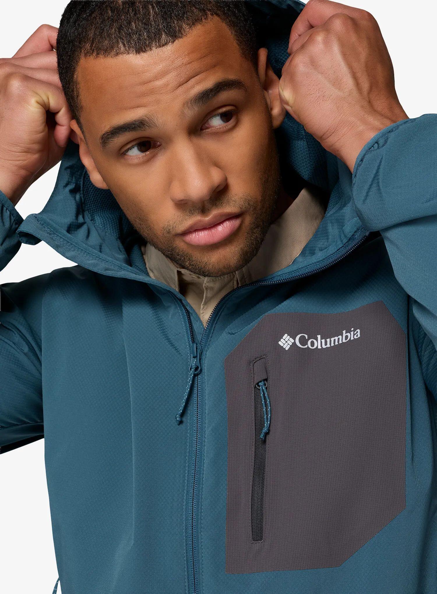 Kurtka softshell męska Columbia Tall Heights III Hooded Softshell 6/7