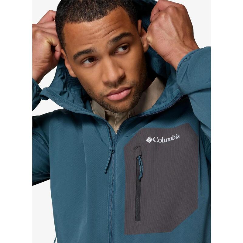 Kurtka softshell męska Columbia Tall Heights III Hooded Softshell