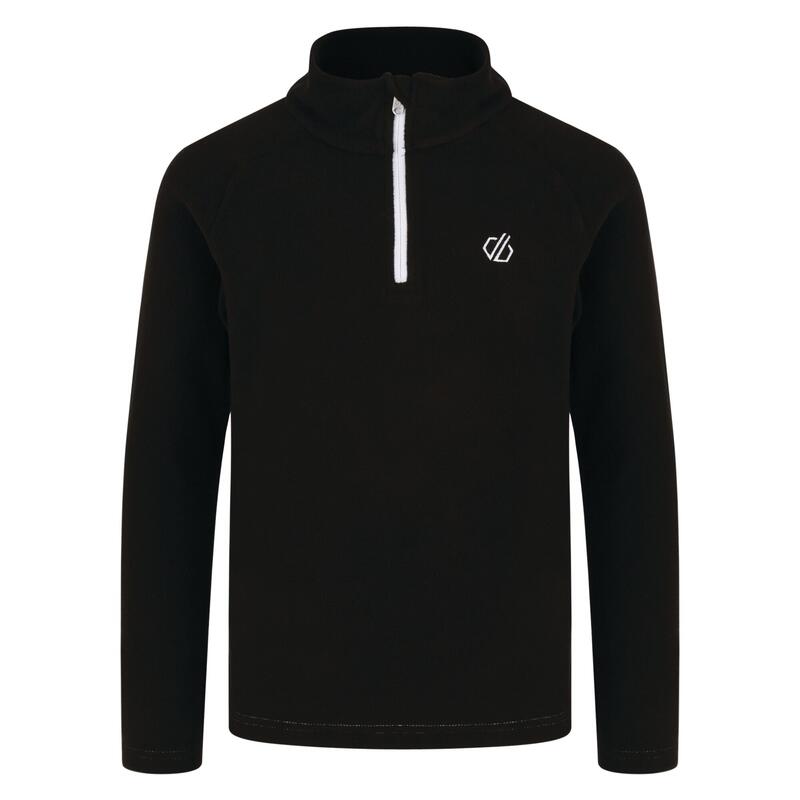 Freehand Polaire de ski zippé à moitié pour enfant - Le noir