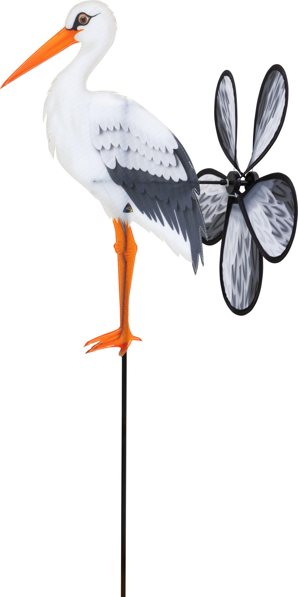 Windvanger HQ Spin Critter Ooievaar 100746 Wit 32 x 65 cm 1/1