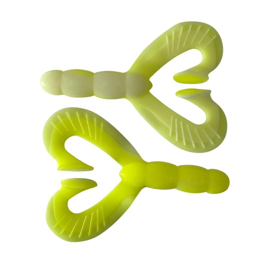 Leurre souple Reins Rockvibe Manta 16,5 cm - 38 g - White Chart - à l'unité 1/1