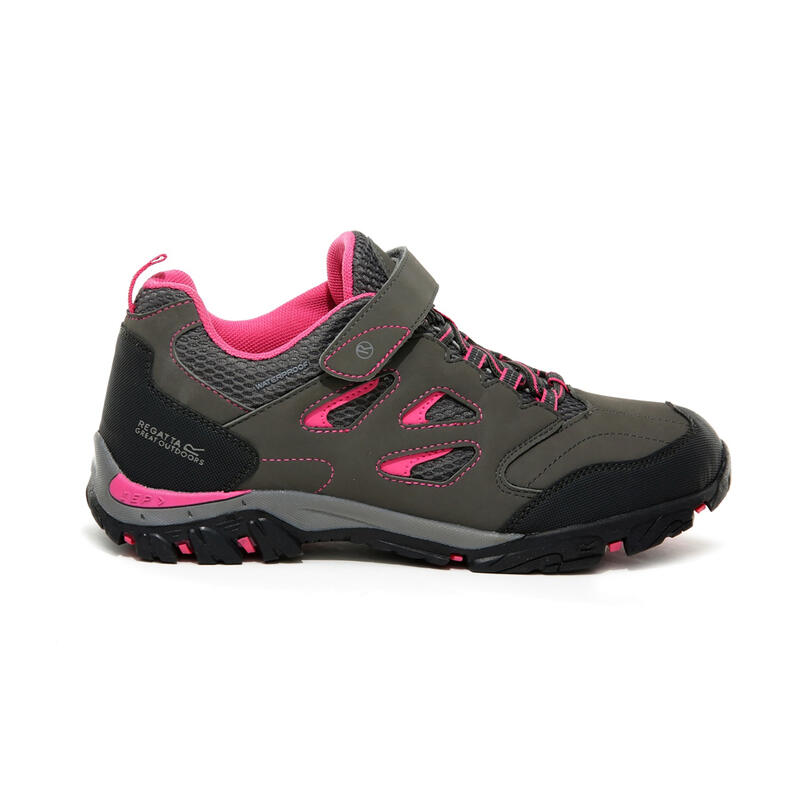 Holcombe IEP Kinder-Wanderschuhe - Grau/Pink