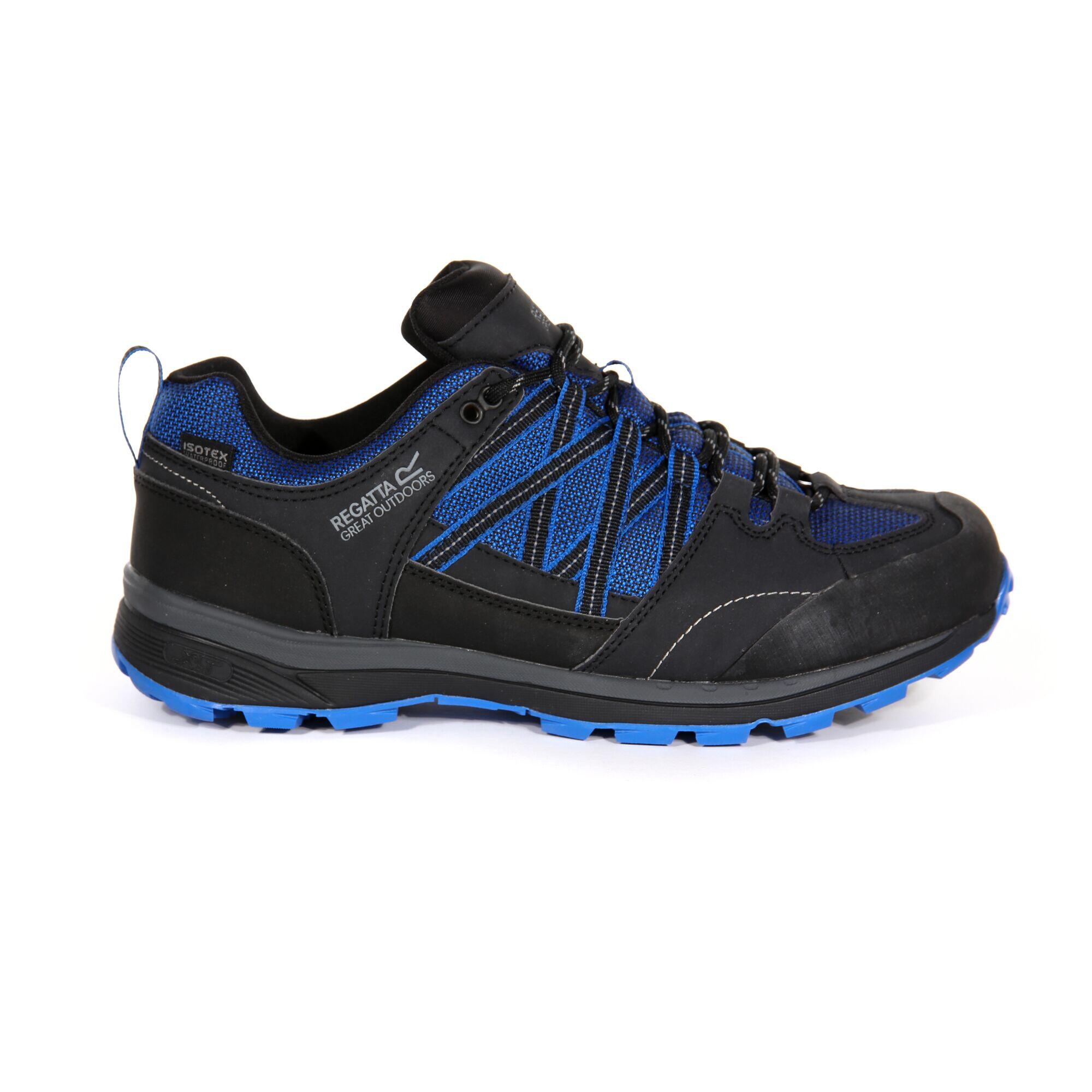REGATTA Samaris II Men's Hiking Shoes - Mid Blue/Ash