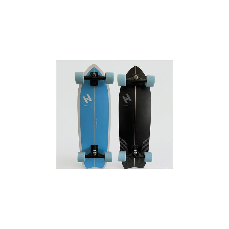 SET - SKATE CRUISER NEGRU HANA OUTDOORS – TRUCK-URI CX4 CU CHEIE DE REGLARE
