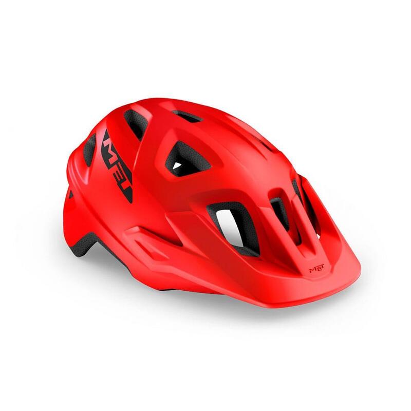 MET Echo Helmet Red Matt