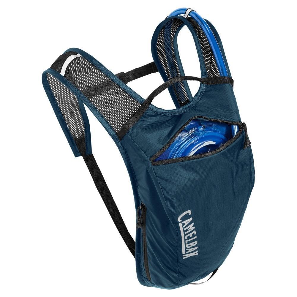 Sac à dos de vélo Hydrobak Light 1,5 L CamelBak bleu marine et argent 3/5