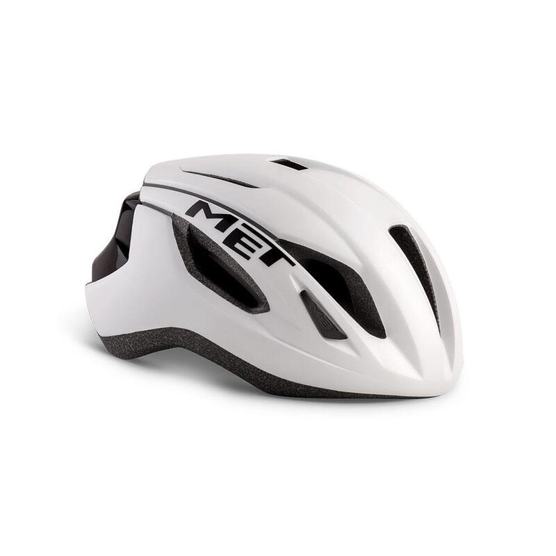 MET Strale Road Helmet White | Black | Matt | Glossy