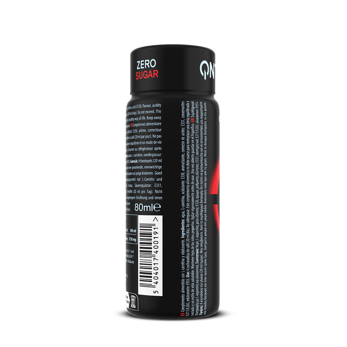 L-Carnitine 3000mg 80ml QNT (lot de 12) 3/4