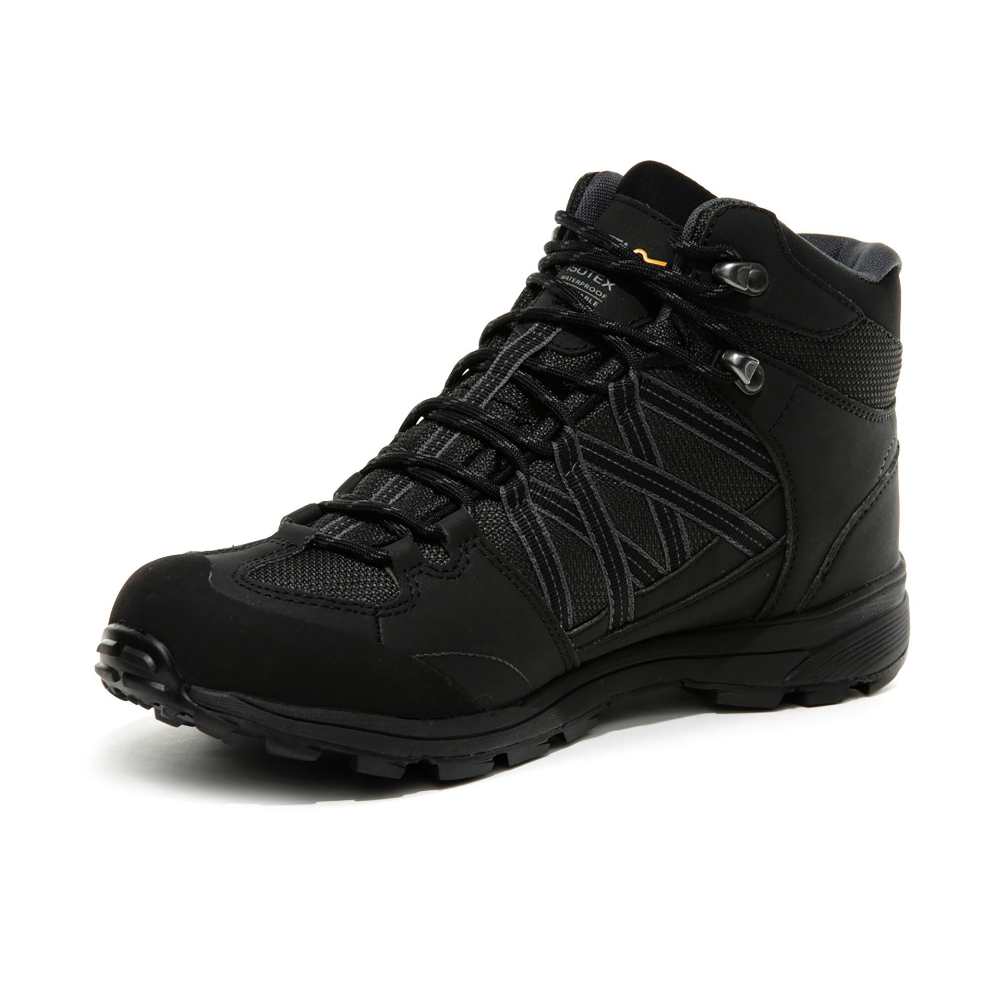 Samaris II Men's Hiking Boots - Black/Grey 3/5
