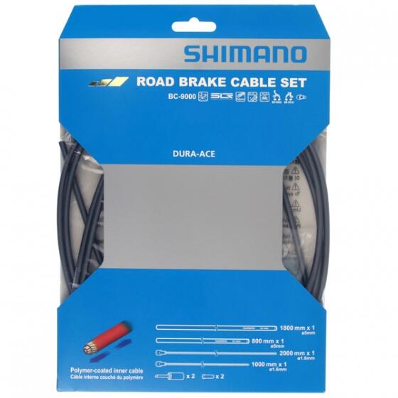 Polymer-coated brake cable sets Shimano BC-9000