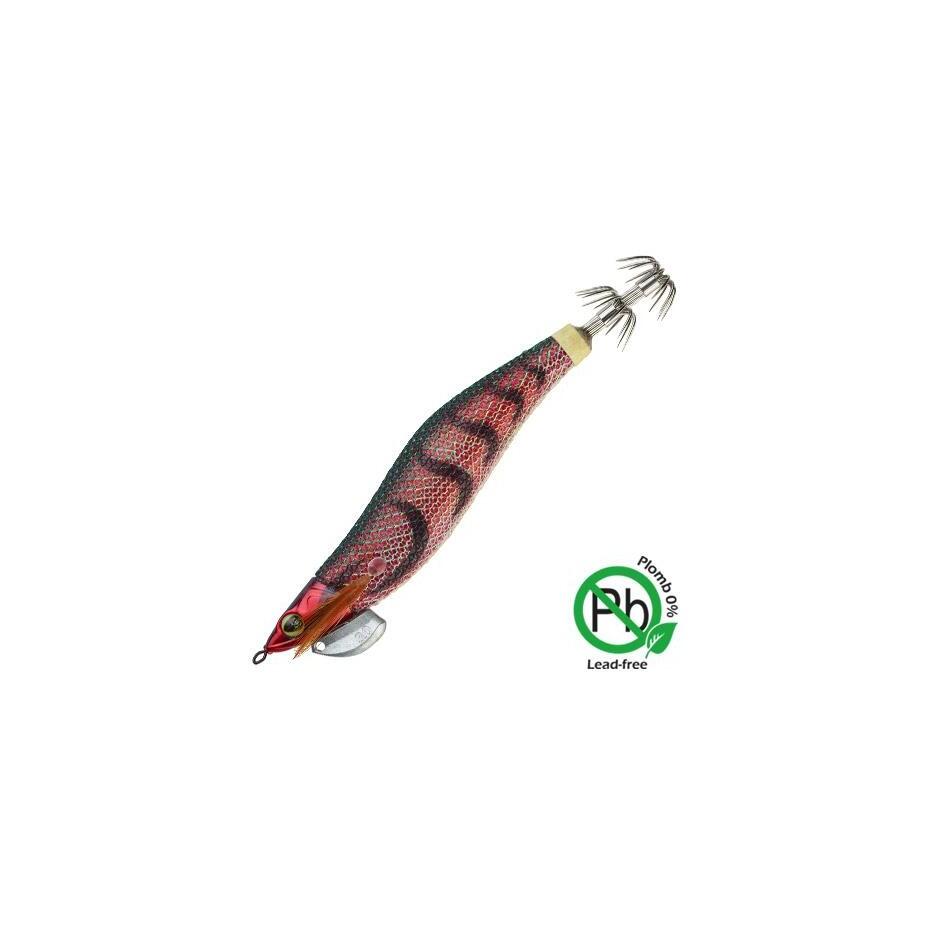 Turlutte Sakura Stingray Dart 7,5 cm 15,8 g Green Back Stripped / Base Red 1/1