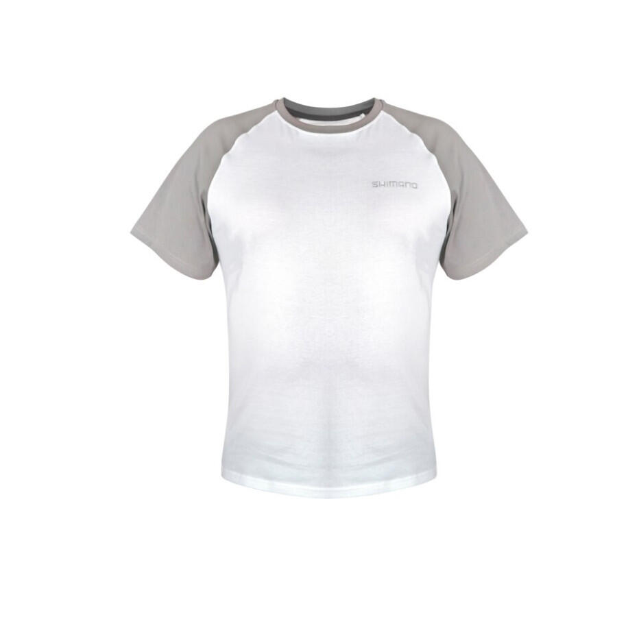 T-shirt Shimano manches courtes - L blanc 1/1