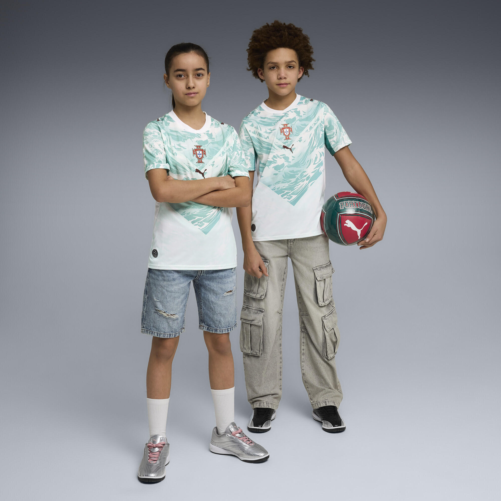 Maglia Away Portogallo per ragazzi PUMA 4/6
