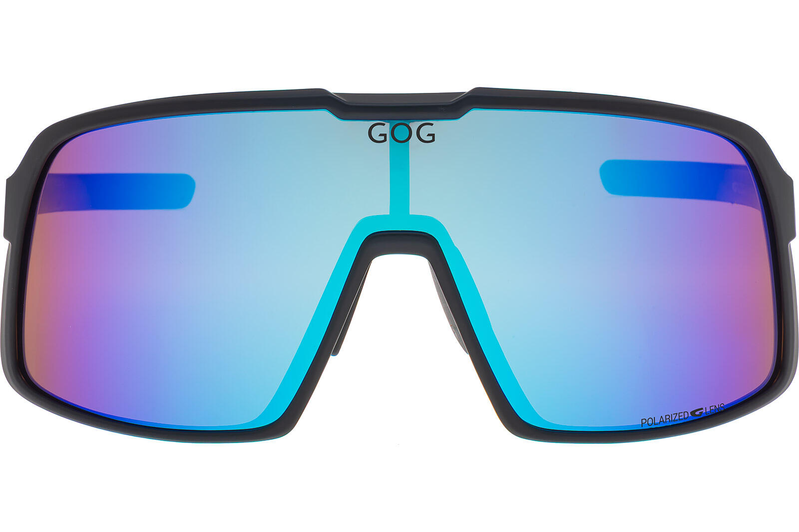 Okulary z polaryzacją GOG Kari - matt black/reflex white/blue 2/7