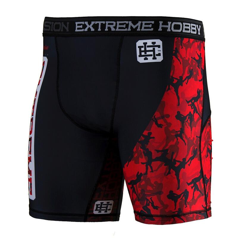 Spodenki do MMA męska EXTREME HOBBY RED WARRIOR