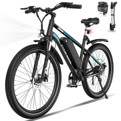 Elektrische mountainbike 27,5"- 468wh accu - 7 versnellingen - vering - ek15