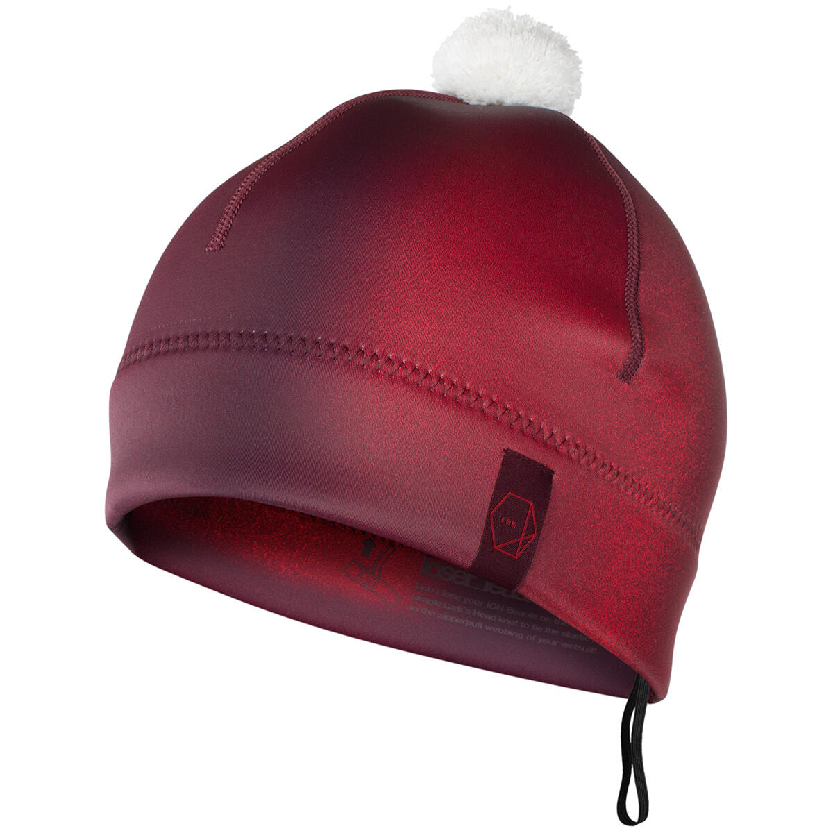 Czapka neoprenowa surfingowa ION Bommel red 1/2