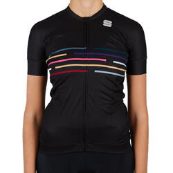 Maillot à manches courtes pour femmes Velodrome - Noir