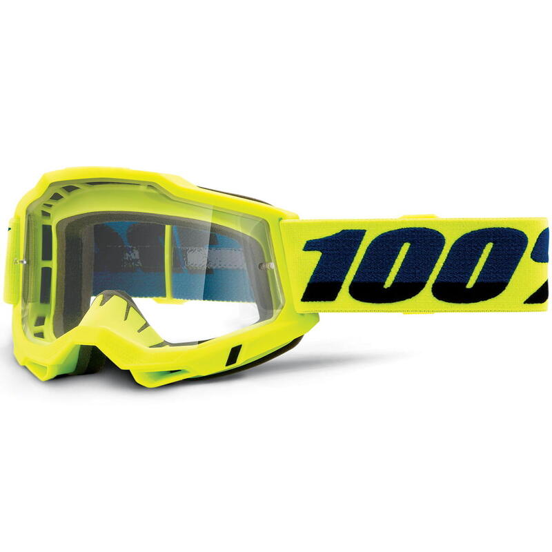 Accuri Gen.2 Anti Mist Goggles Clear - Neon Geel