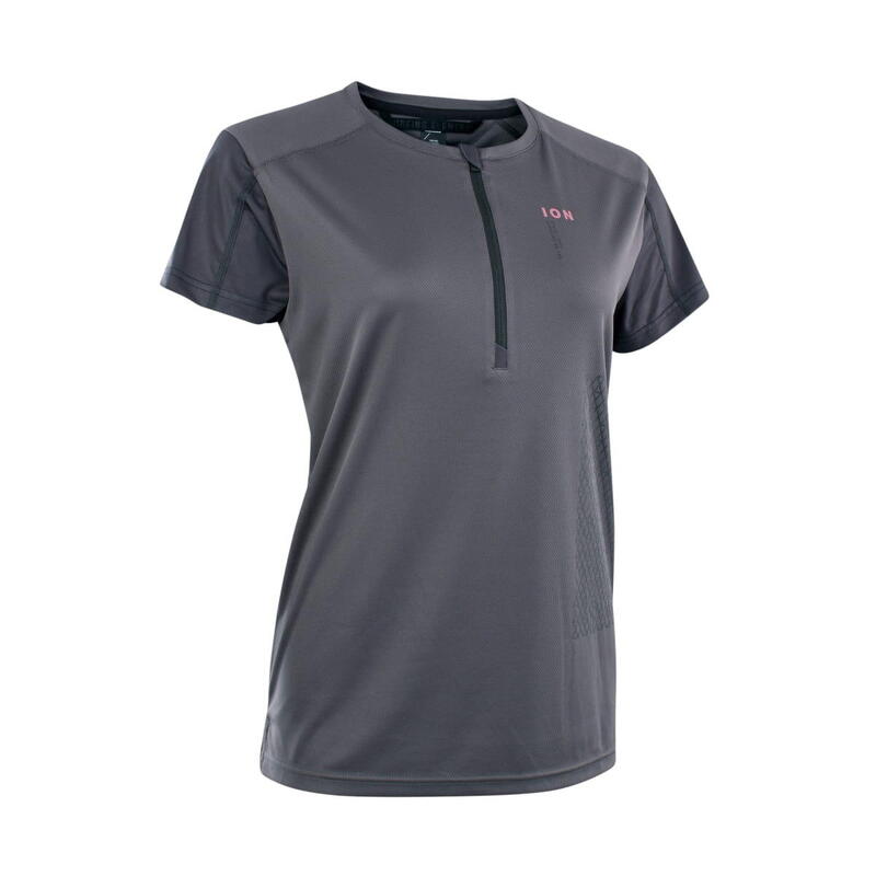 Tee Half Zip SS Traze VENT WMS- Maillot pour femmes - Gris