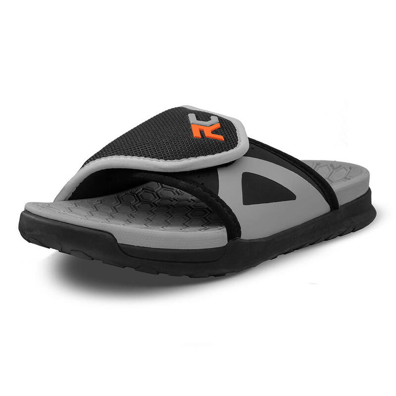 Coaster Jeugd Sandalen - Zwart/Oranje