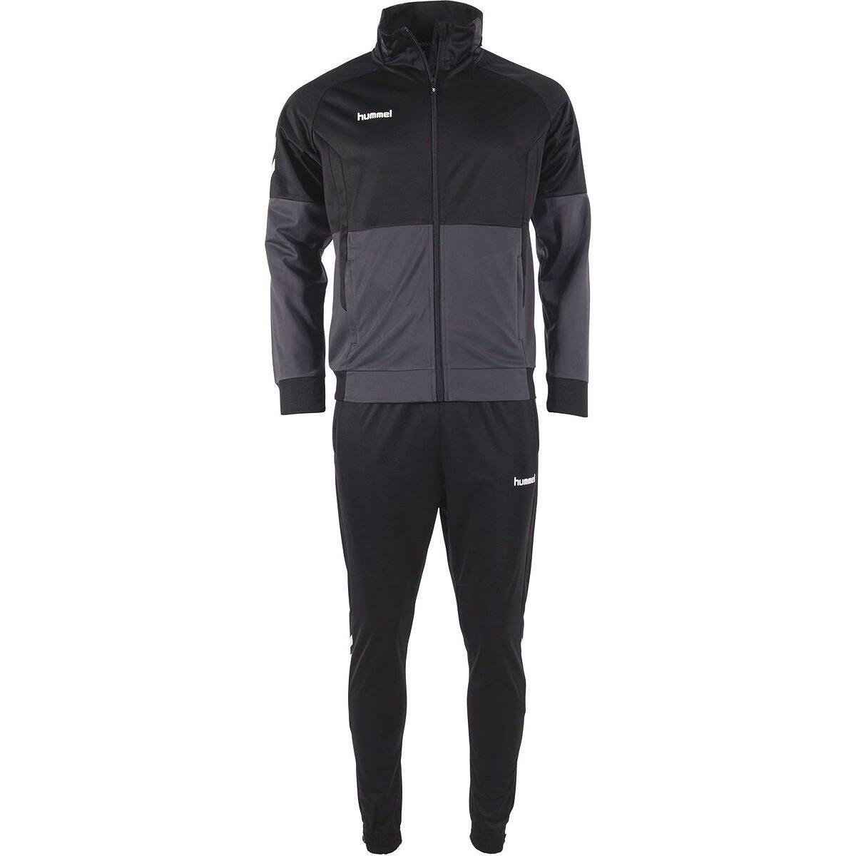 Hummel Authentic Survêtement Polyester Enfants - Noir / Anthracite 2/5