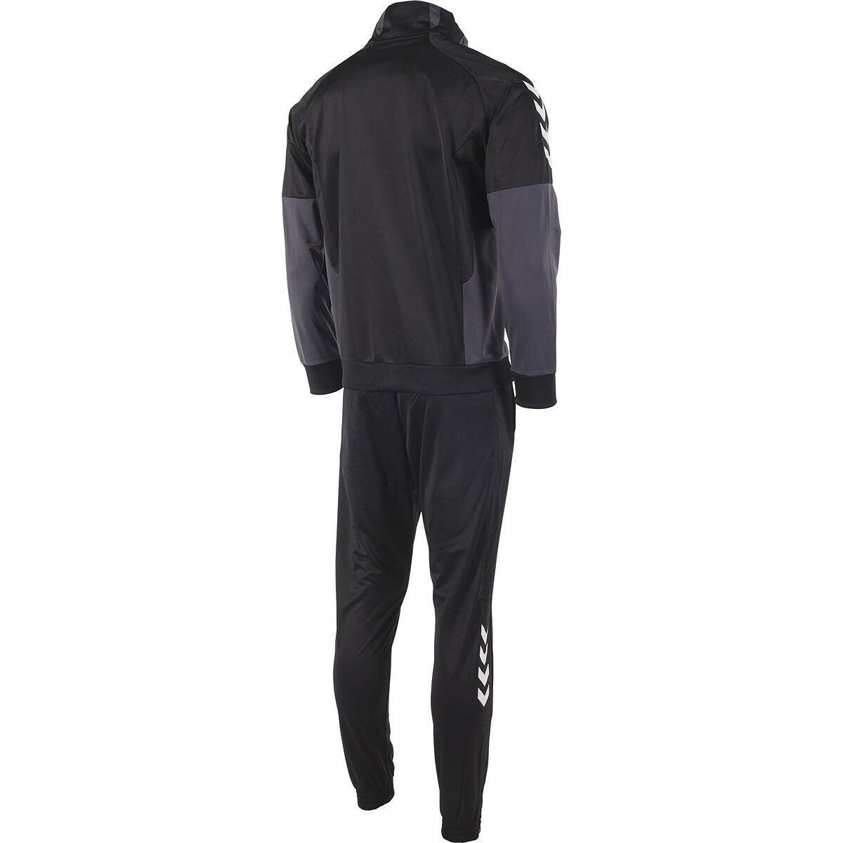 Hummel Authentic Survêtement Polyester Enfants - Noir / Anthracite 4/5