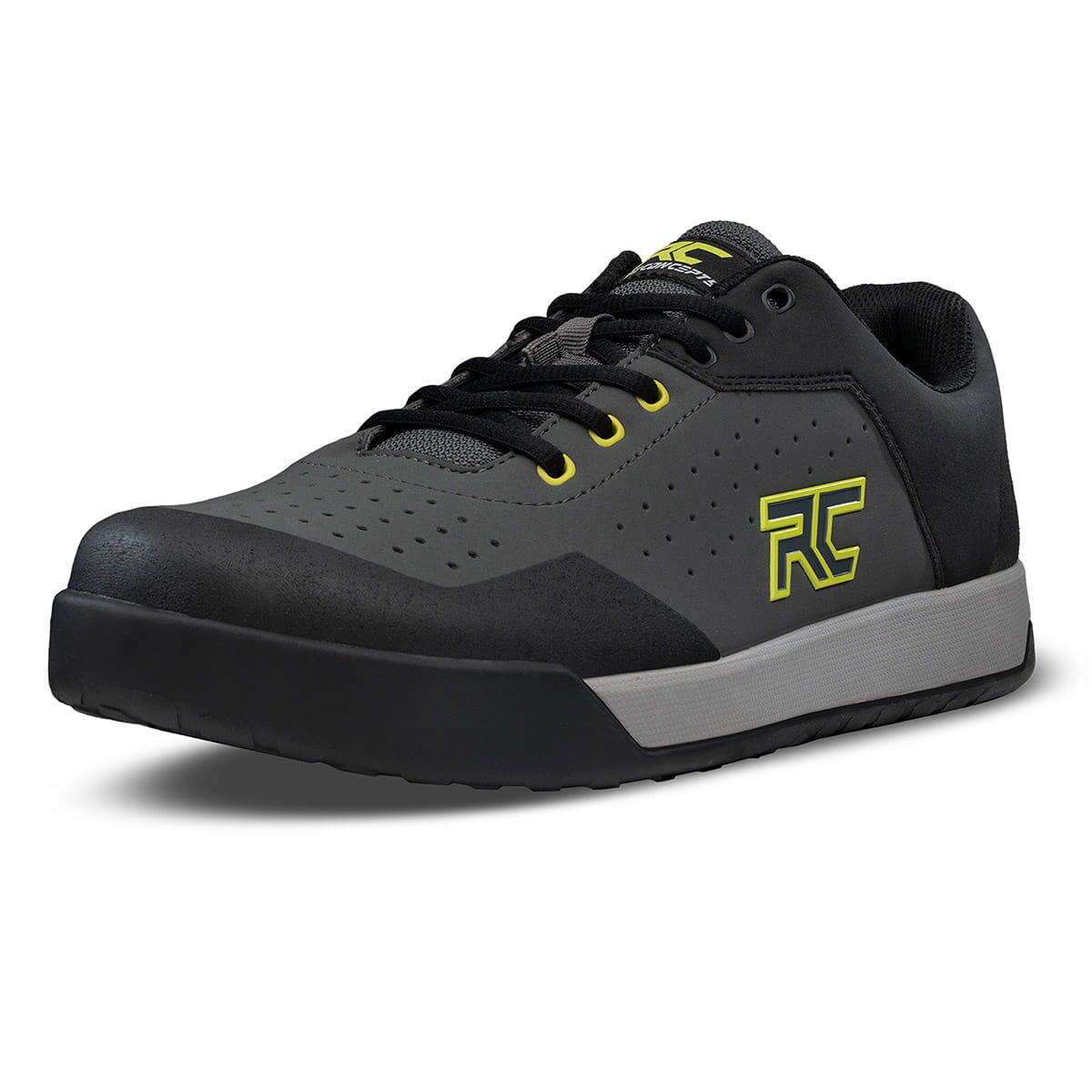 RIDE CONCEPTS Zapatillas MTB Hellion Hombre - Gris/Amarillo