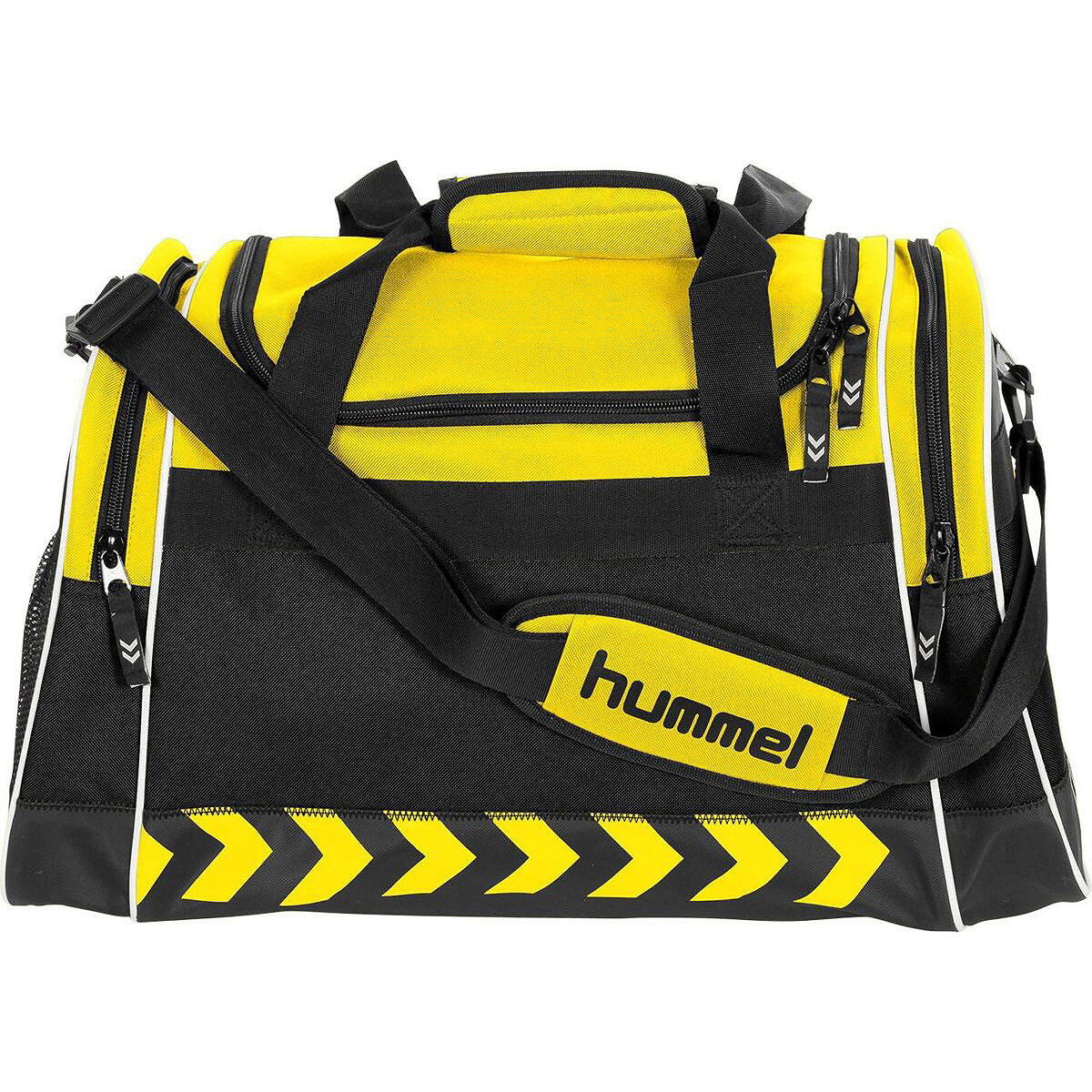 Hummel Milford (M) sac de sport avec poches latérales - jaune 3/5