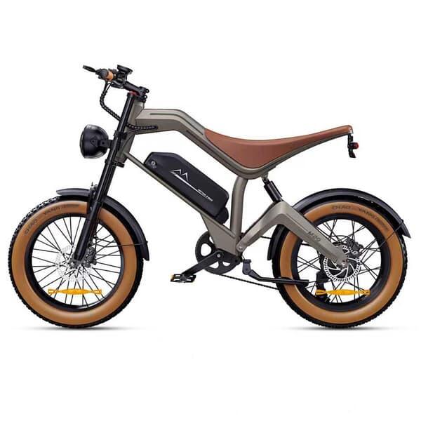 STOER UrbanX Fatbike 20 inch grijs - Nieuwstaat met opties - Elektrische fietsen