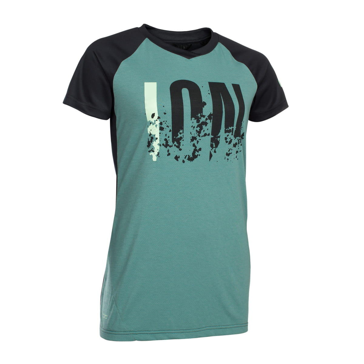 ION Tee SS Letters Scrub AMP WMS - Zeegroen